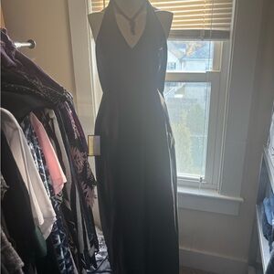 Vintage Ann Taylor Black Halter Dress